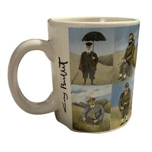 Guy Buffet Golf Mug The Pursuit of Leisure California Pantry 2007 16oz Artist